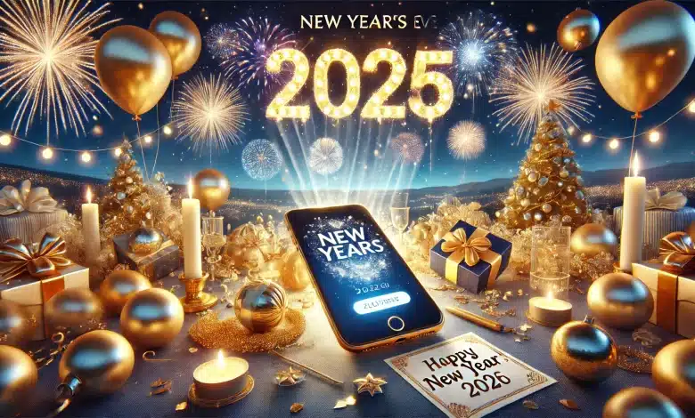 جديد رسائل ومسجات رأس السنة الميلادية 2025 New Year Messages