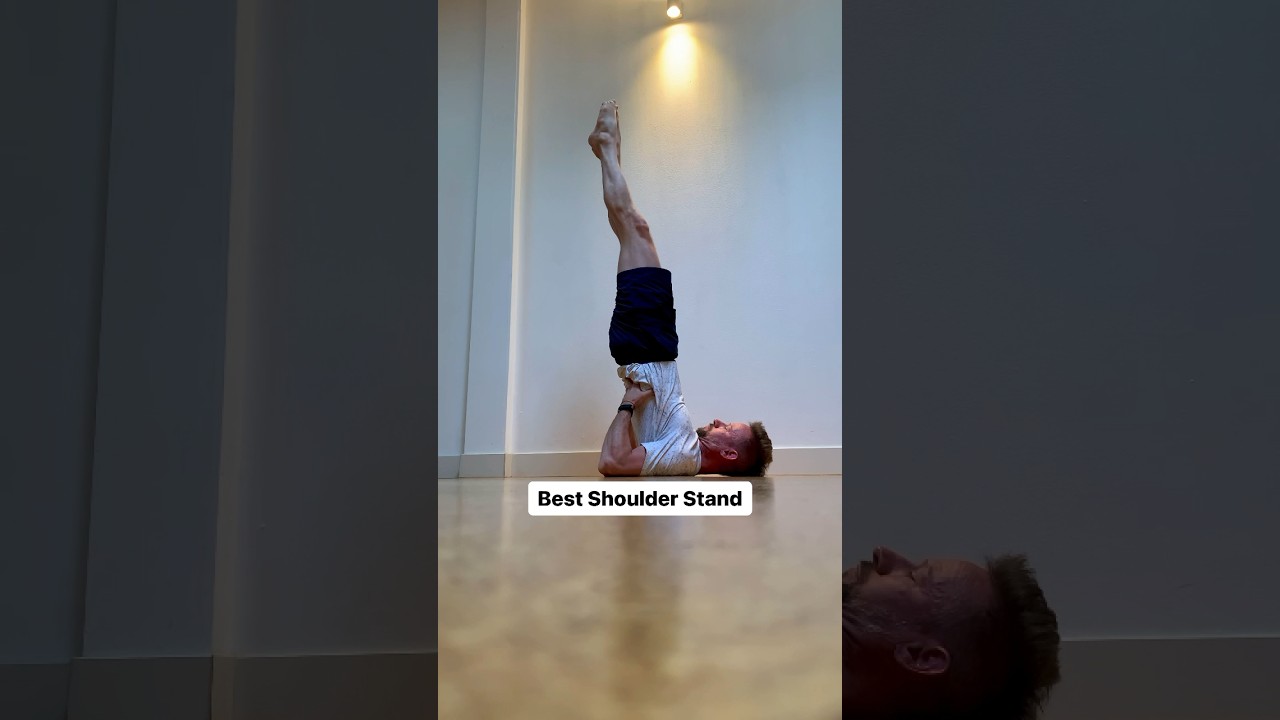 الوضعية الخامسة وضعية (Shoulder Stand)