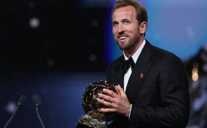 هاري كين لاعب بايرن ميونخ ومنتخب إنجلترا في حديث عن الكرة الذهبية 2026